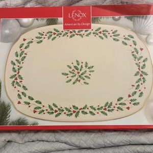 Lenox holiday platter